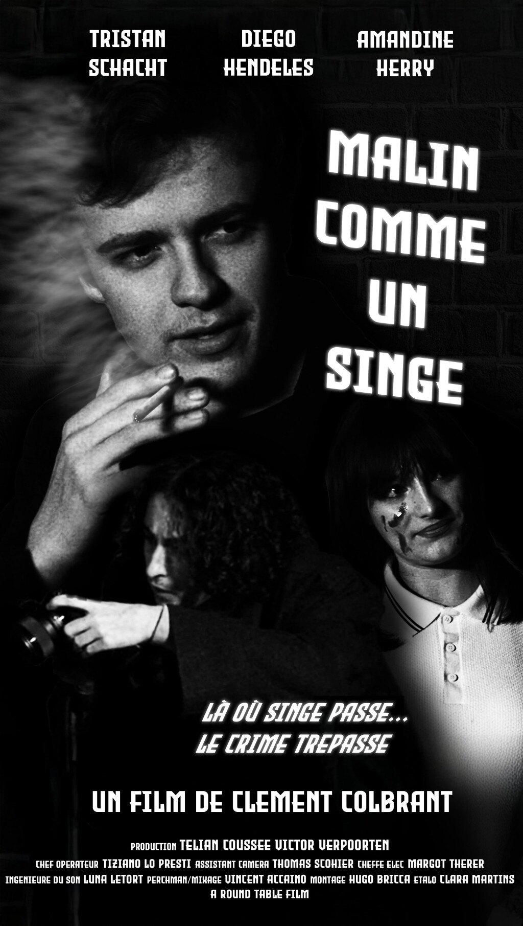 Filmposter for Malin Comme Un Singe